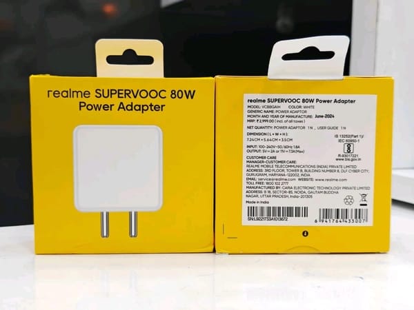 REALME 80W ADAPTER